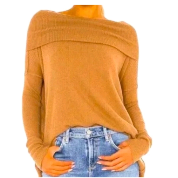 Free People Sweaters - Free People Juicy Long Sleeve in Canon Moon Sweater